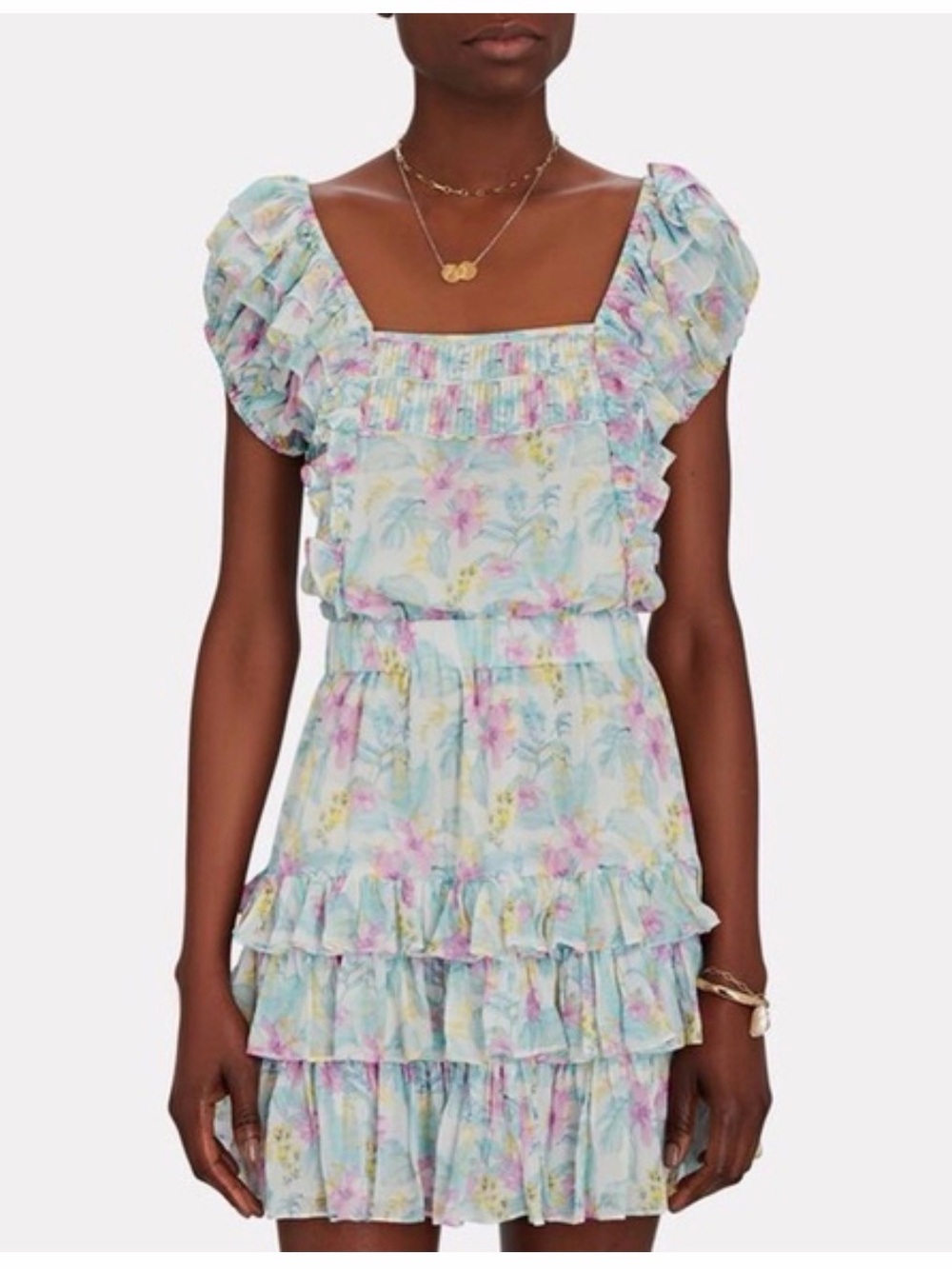 LoveShackFancy Ivoire Mini Dress